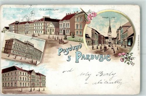 Pardubice Lithographie
