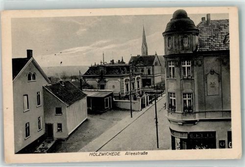 Holzwickede 1916 Bahnpost Cöln Hannover Zug 2 22.7.16 Alleestraße