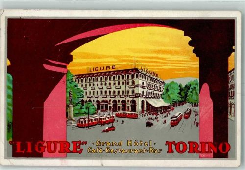 Torino Ligure Grand Hotel Straßenbahn