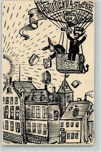 St. Wendel 1911 Abituria Fesselballon sign