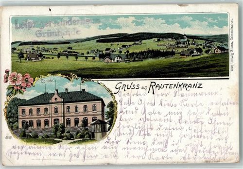 Rautenkranz 1918 Schule