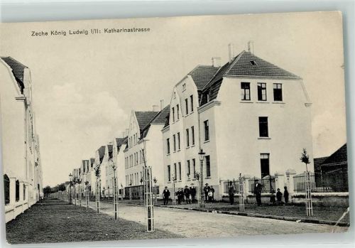 Recklinghausen Zeche König Ludwig I u. II Katharinastraße