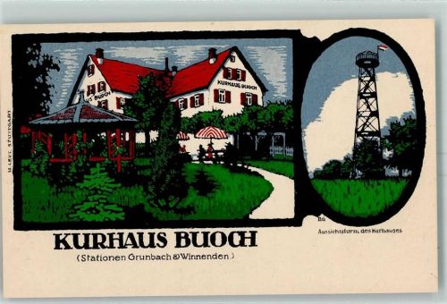 Buoch Kurhaus Aussichtsturm