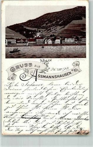 Assmannshausen 1897 Vorläufer
