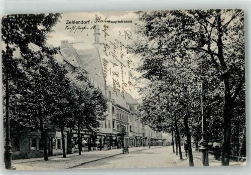 10115 W1000 Zehlendorf 1911 - Hauptstraße