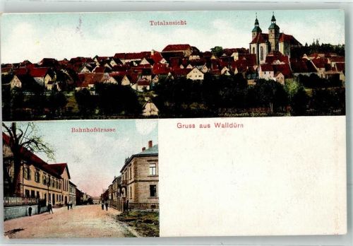Walldürn Bahnhofstraße Wallfahrtsbasilika St. Georg