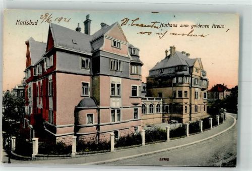 Karlovy Vary Kurhaus Zum goldenen Kreuz