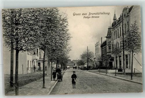Brunsbüttelkoog 1908 Festge Straße