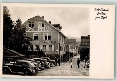Waldhilsbach Gasthaus zum Röss'l Parkplatz Oldtimer