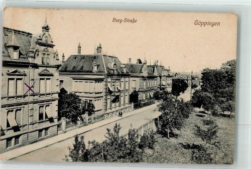 Göppingen Burgstraße Villen