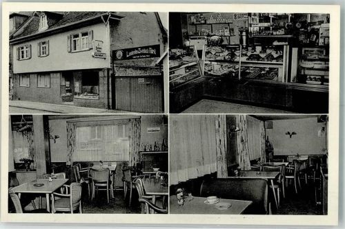 Friedrichsdorf Cafe Völkel Verkaufstresen Gaststube