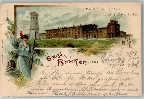 Brocken 1905 Hotel Wetterstation