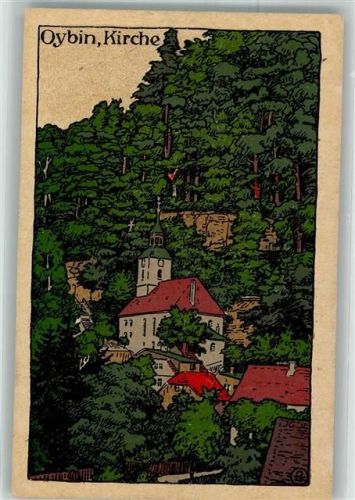 Kurort Oybin Kirche Verlag Walter Boden Nr. 2