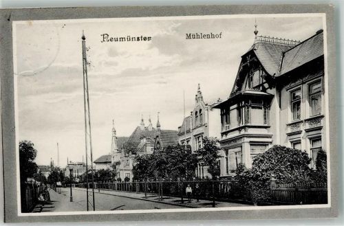 Neumünster 1913 Mühlenhof Villen