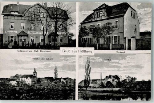 Flößberg Fürsterei Schloß Gasthaus Dennhardt