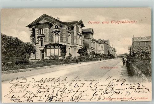 Wolfenbüttel 1901 Leibnitzstraße Villen