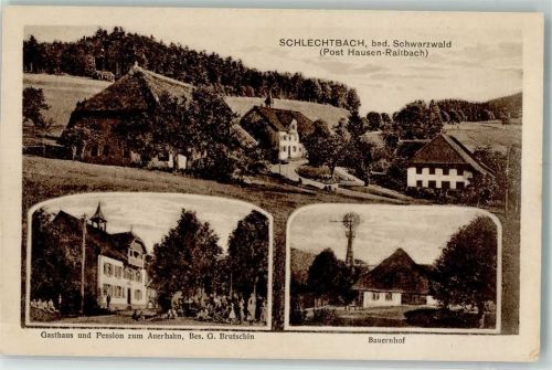 Raitbach Schlechtbach Gasthaus zum Auerhahn Bauernhof