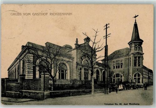 Waldheim 1912 Gasthaus Richzenhain