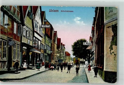 Uelzen 1914 Schuhstraße