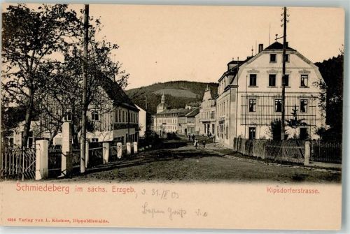 Schmiedeberg 1903 Kipsdorferstraße