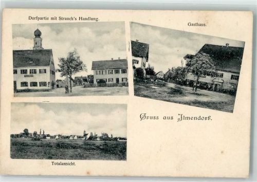 Ilmendorf Handlung Strauch Dorfplatz Gasthaus
