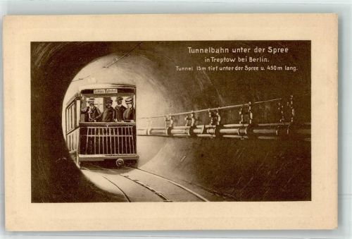 10115 O1193 Treptow - Tunnelbahn unter der Spree