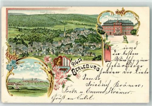 Bad Berleburg 1899 Schloss