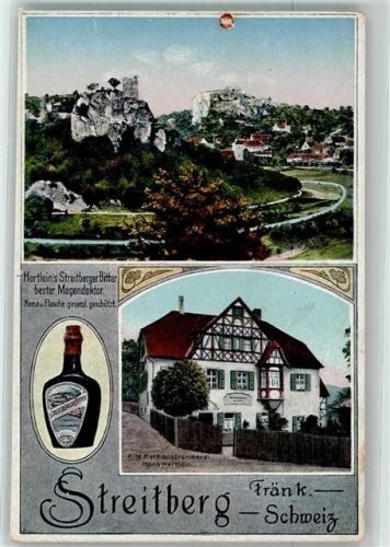 Streitberg Alte Kurhausbrennerei Edelbranntwein-Flasche