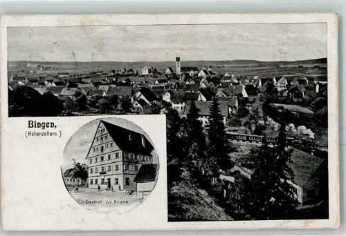 Bingen 1913 Gasthof Zur Krone