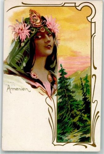 Jugendstil Frau