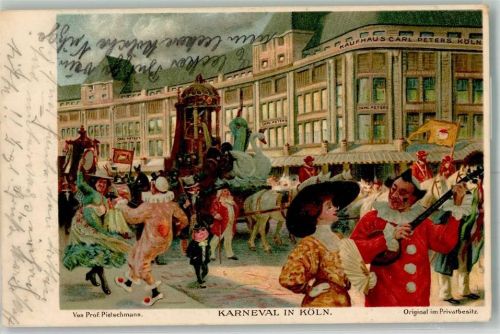 Köln Altstadt-Nord 103 Karneval in Köln Kaufhaus Peters Zeppelinstraße von Prof. Pietschmann