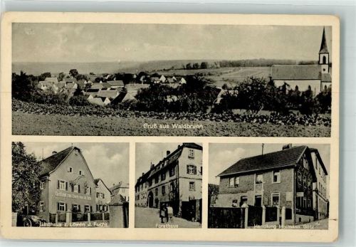 Waldbrunn Handlung Götz Forsthaus Gasthaus zum Löwen