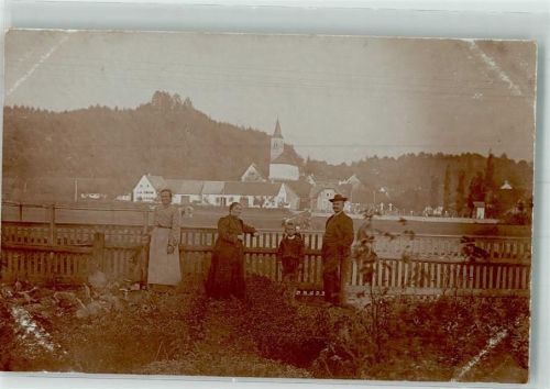 Oberstein Familienaufnahme Ort handschriftlich