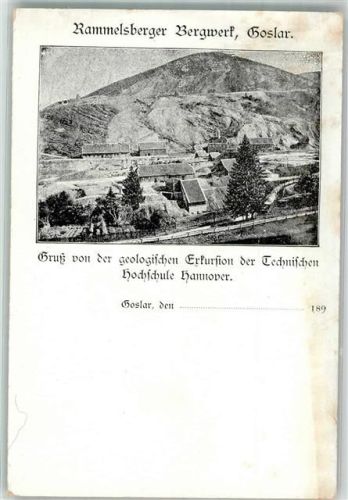 Goslar Rammelsberger Bergwerk