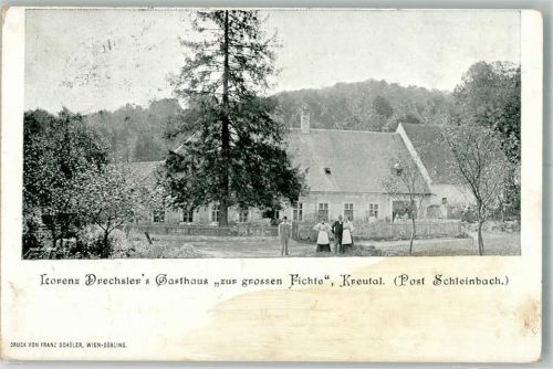 2123 Schleinbach - Gasthaus zur großen Fichte Kreutal