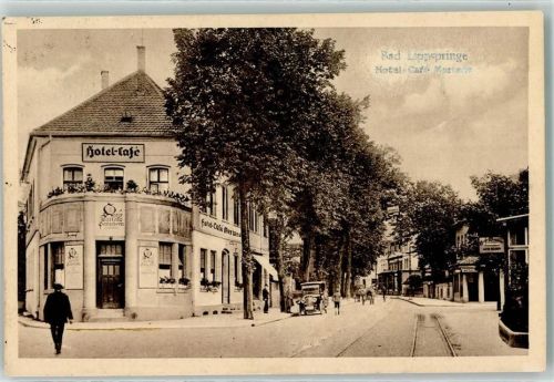 Bad Lippspringe Hotel Cafe Mertens Oldtimer