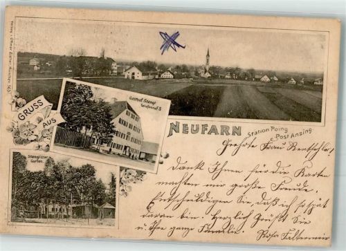 Neufarn 1899 Gasthaus Stangel