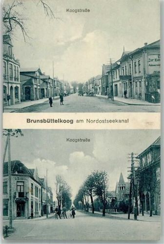 Brunsbüttelkoog Koogstraße Fahrrad