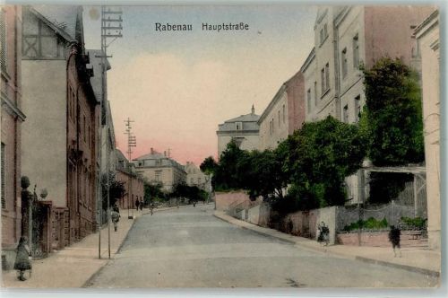 01734 O8222 Rabenau , Sachs - Hauptstraße