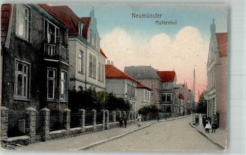 24534 W2350 Neumünster , Holst 1918 - Mühlenhof Feldpost