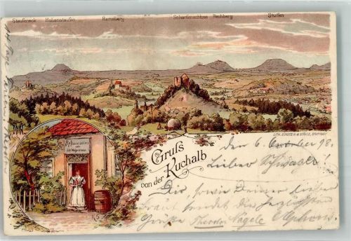 Donzdorf 1898 Gasthaus Kuchalb