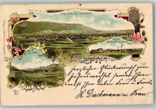Langelsheim Sophien- und Marienhütte Kaliwerk Verlag Ottmar Zieher-München