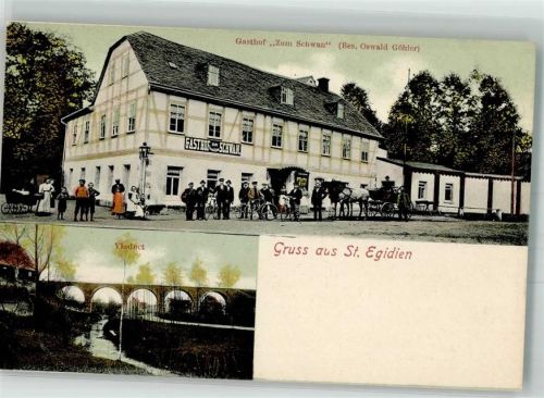 09356 O9277 St. Egidien - Gasthaus zum Schwan Viadukt