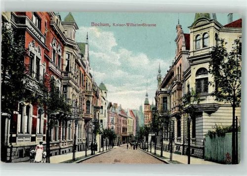 Bochum 1918 Kaiser Wilhelm Straße