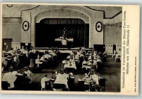 München Vereinslazarett des Männer-Turnverein Gottesdinst