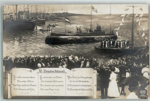Unterseeboot U 9 Wiederkehr im Hafen