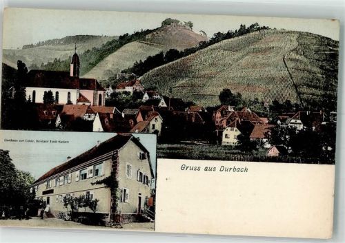 Durbach Gasthaus zur Linde Durbacher Kirche