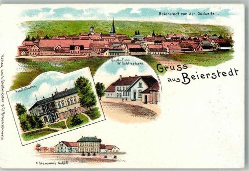 Beierstedt Gehöft Siemann Gasthaus Schiephake Vasel's Garten