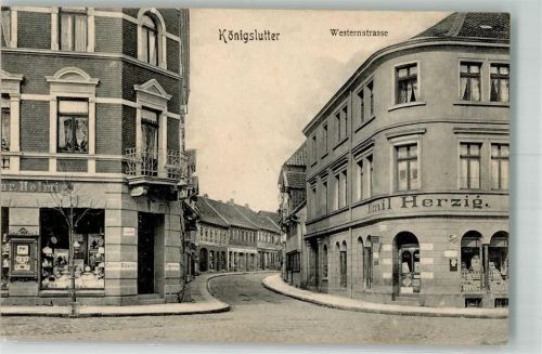 Königslutter 1911 Westernstraße