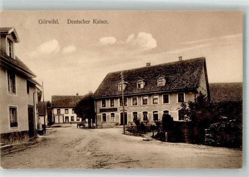 Görwihl 1919 Gasthaus Deutscher Kaiser